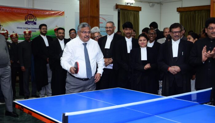 उत्तराखण्ड उच्च न्यायालय ने मनाया रजत जयंती समारोह — 25 वर्षों की न्याययात्रा को मिला ऐतिहासिक सम्मान