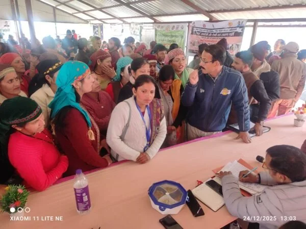 जन-जन के द्वार पहुँची सरकार, बहुउद्देशीय शिविर बने ग्रामीणों की बड़ी राहत, कोटि कनासर में 1318 लाभार्थियों को मिला सेवाओं का लाभ