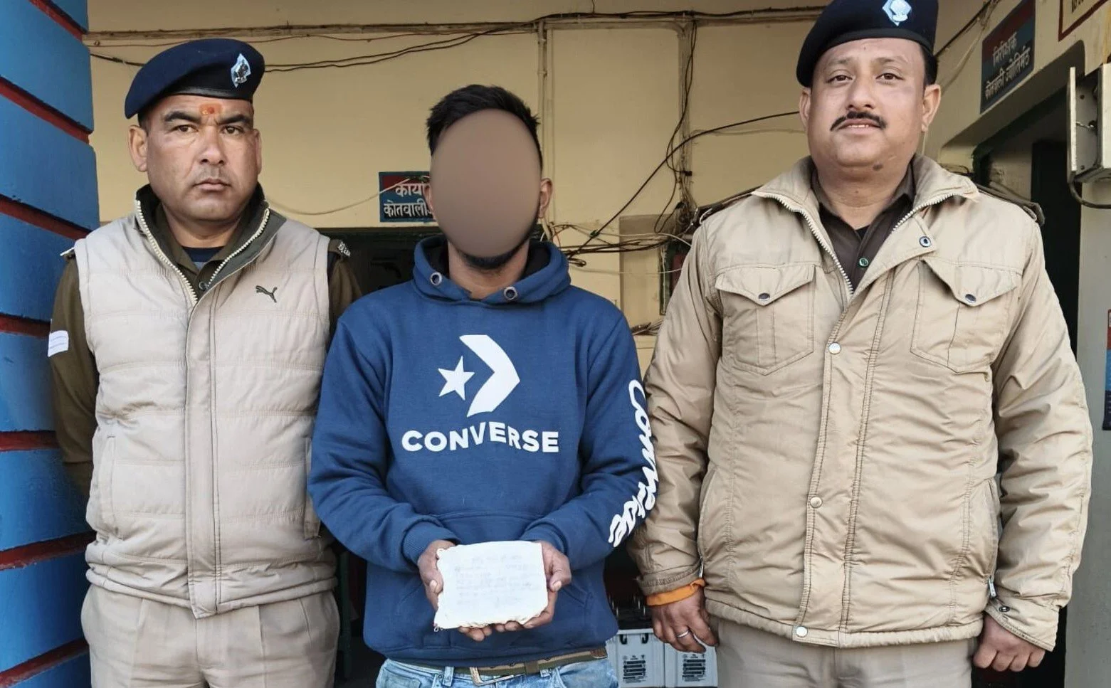 अवैध स्मैक के साथ पुलिस ने एक को धर दबोचा