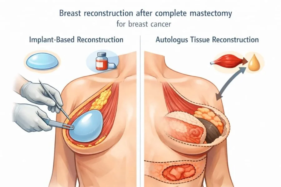 श्री महंत इन्दिरेश अस्पताल में स्तन कैंसर पीड़ित महिला का पूरा स्तन हटाकर नया स्तन बनाया, पाँच घंटे चली जटिल सर्जरी में हुआ टोटल मैस्टेक्टमी विद ऑटोलॉगस होल ब्रेस्ट रिकंस्ट्रक्शन