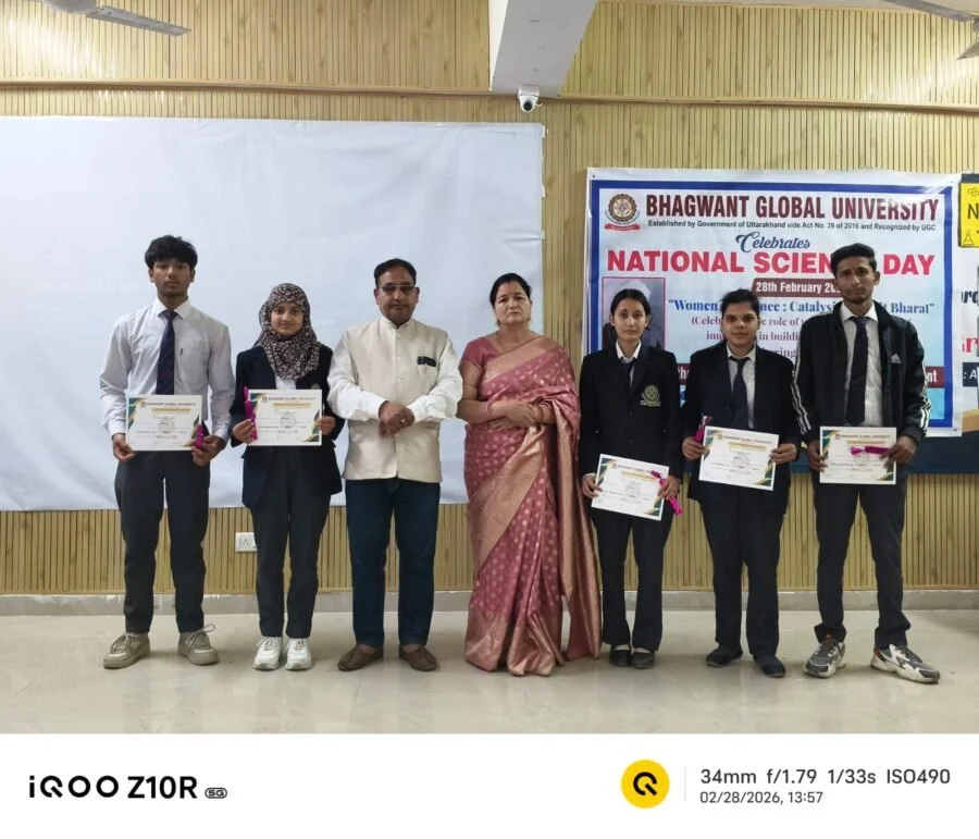 भगवंत ग्लोबल विश्वविद्यालय में धूमधाम से मनाया गया राष्ट्रीय विज्ञान दिवस