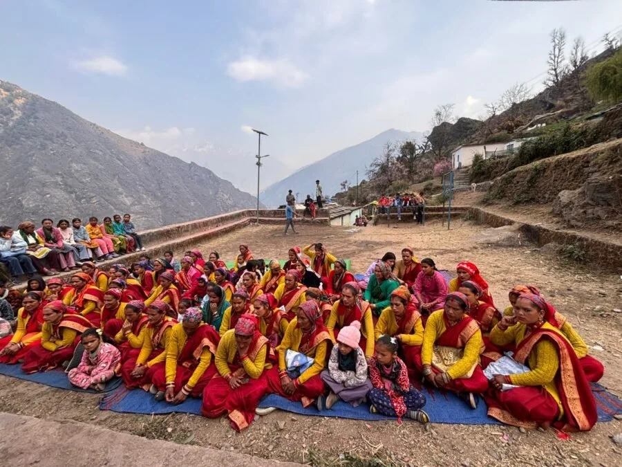 थैंग में पहली बार गूँजी महिला सशक्तीकरण की गूँज