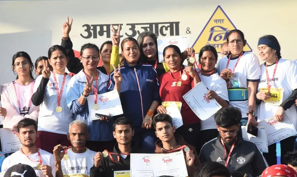 मैराथन केवल दौड़ नहीं, स्वस्थ समाज का संकल्प – रेखा आर्या