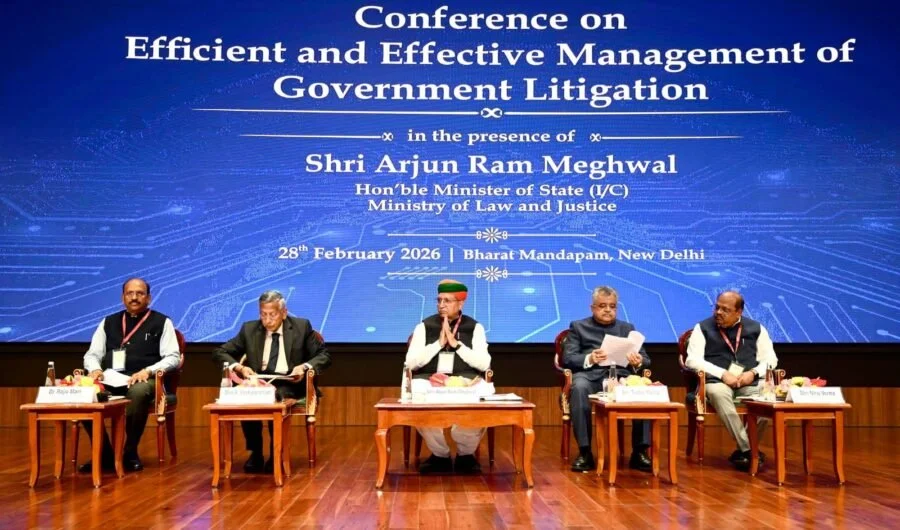 भारत सरकार द्वारा मुकदमेबाजी के कुशल और प्रभावी प्रबंधन पर सम्मेलन