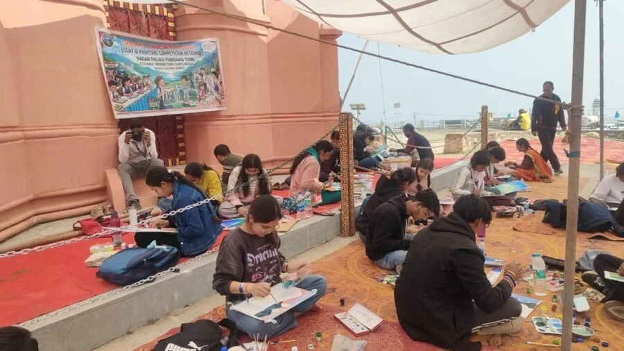 रंगों के माध्यम से दिखा हिमालय और पर्यावरण संरक्षण का संदेश, टिहरी लेक फेस्टिवल में पेंटिंग प्रतियोगिता का आयोजन, प्रतिभागियों ने प्रकृति और हिमालय को उकेरा