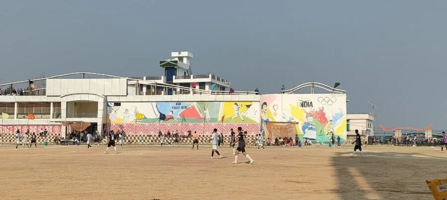 बौराड़ी स्टेडियम में दूसरे दिन करियप्पा गोल्ड टूर्नामेंट के रोमांचक मुकाबले