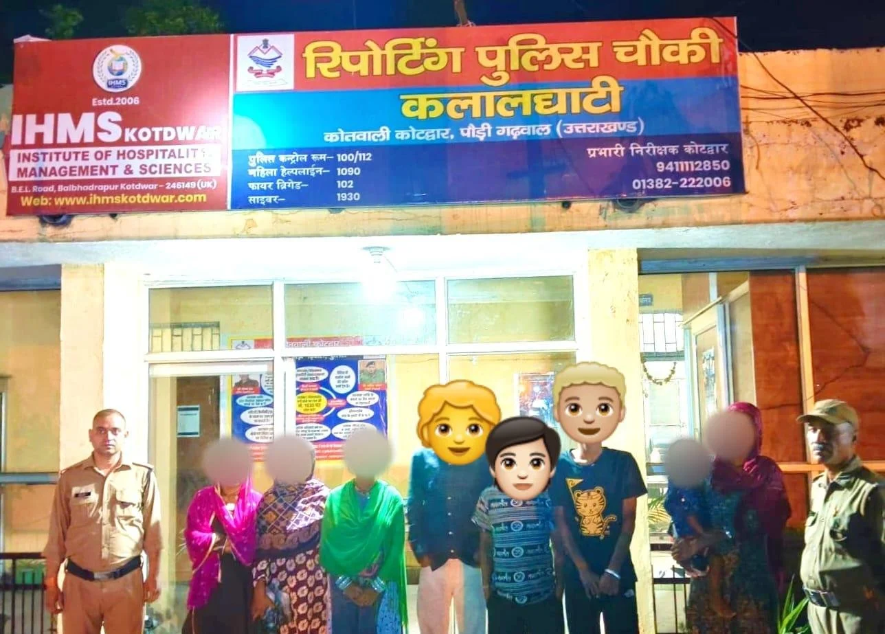 गुस्से में घर छोड़कर कोटद्वार पहुंचे तीन नाबालिग, पुलिस की तत्परता से सुरक्षित लौटे अपने परिवार के पास