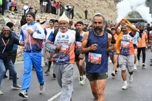 उत्तराखंड : नीति घाटी ज्योर्तिमठ चमोली में एक्सट्रीम अल्ट्रा रन