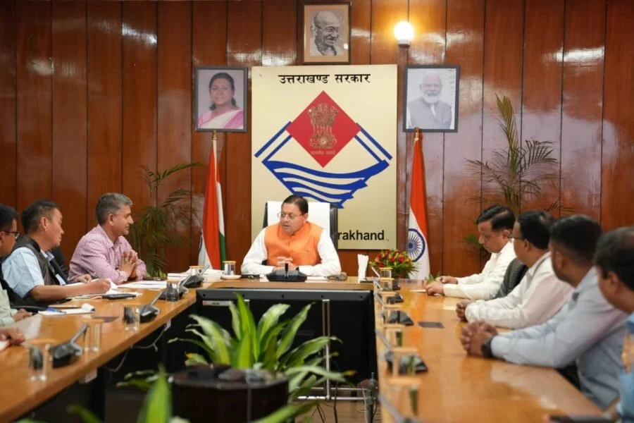 मुख्यमंत्री पुष्कर सिंह धामी ने किया “मेरी योजना” पुस्तक ऑडियो क्लिप का अनावरण