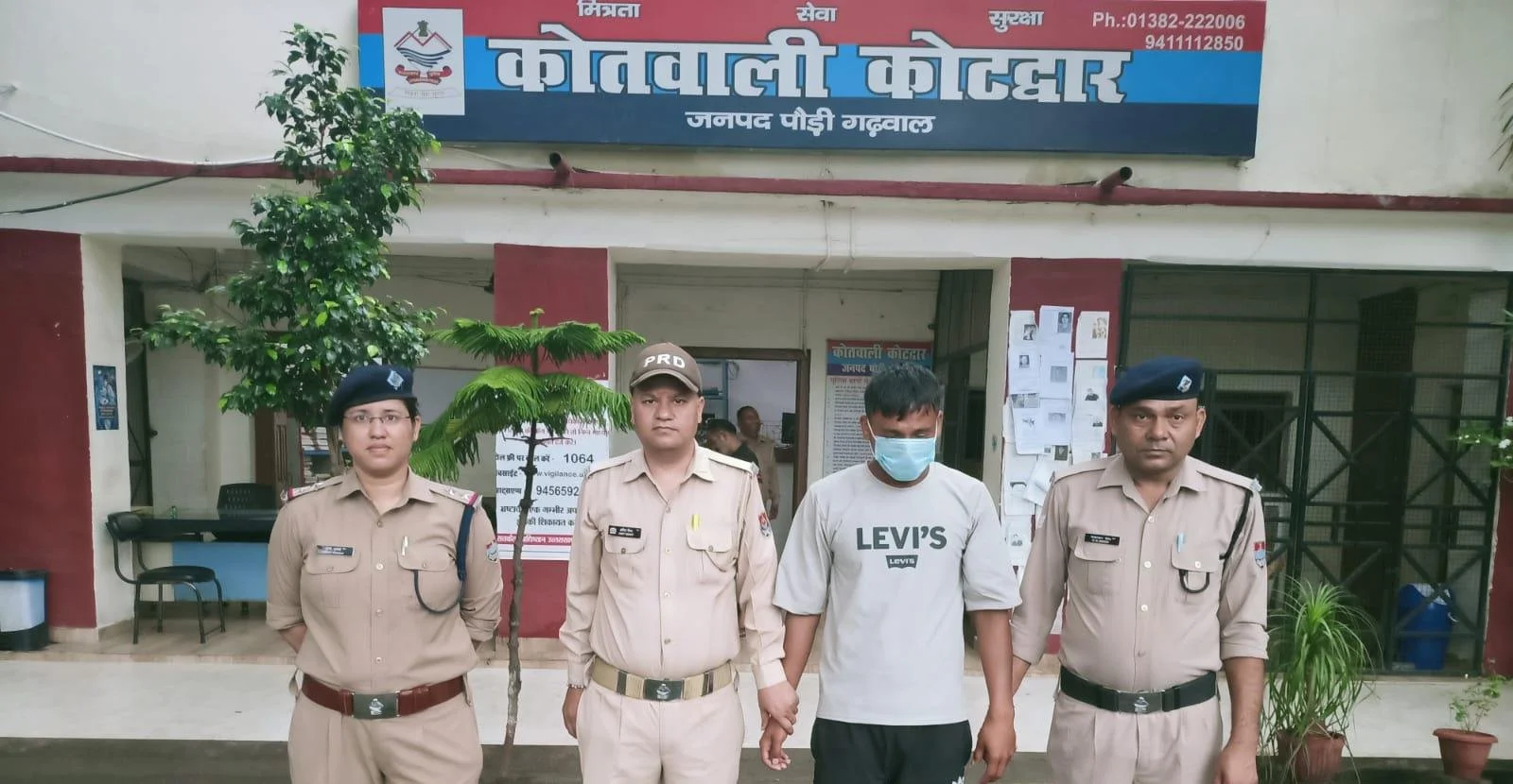 कोटद्वार : नाबालिग से दुष्कर्म का आरोपी गिरफ्तारी